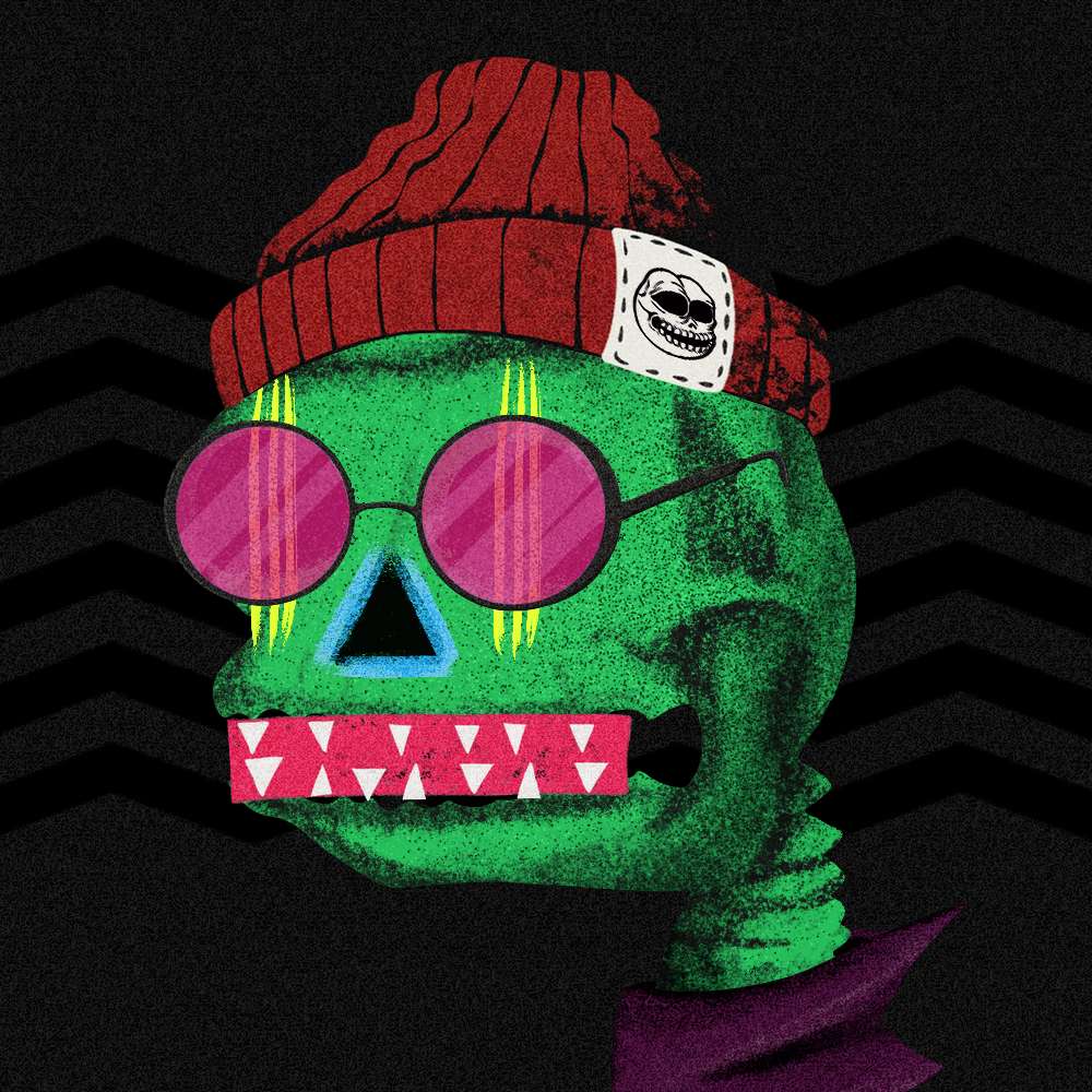 Skull P3P3 #1109