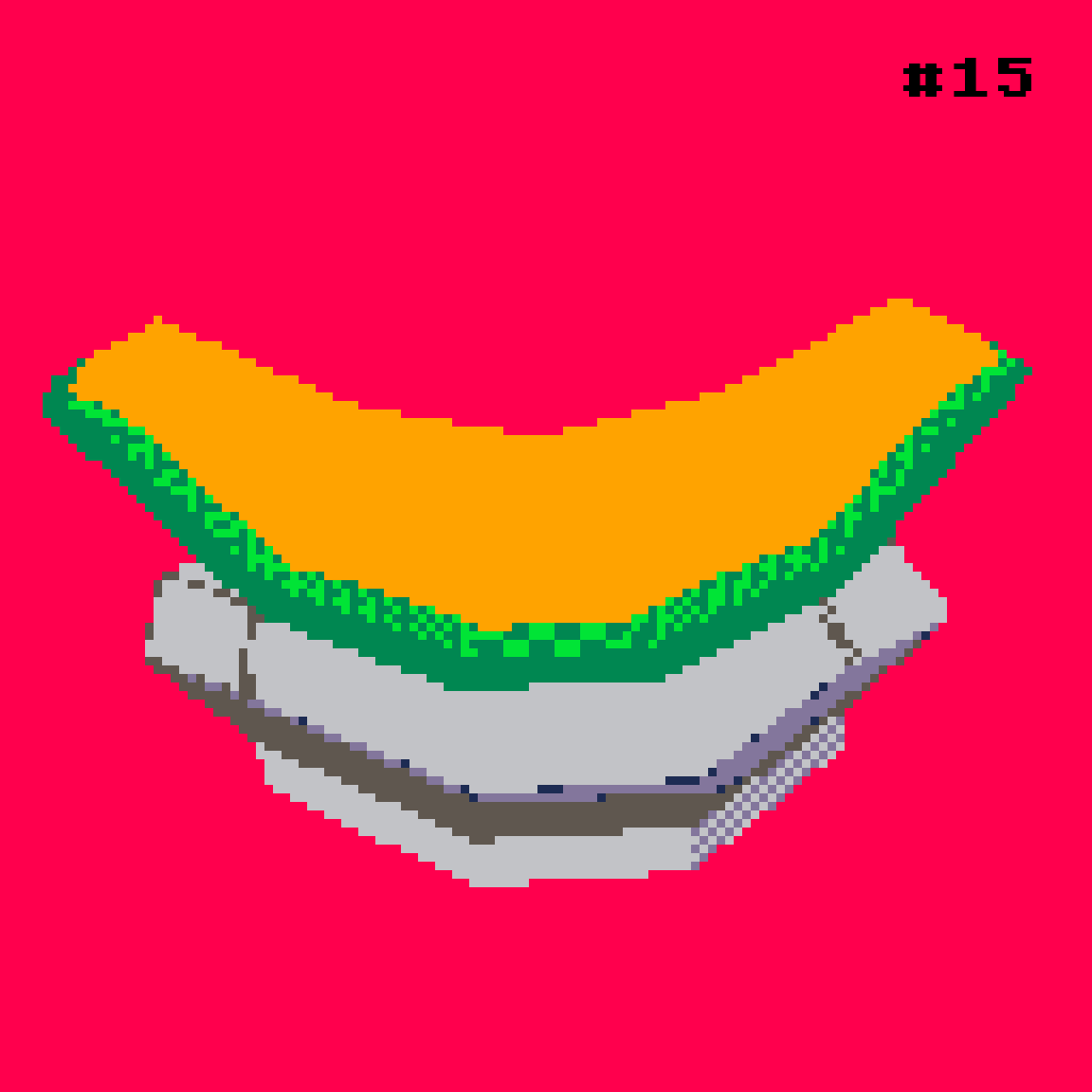 I ate a melon today.