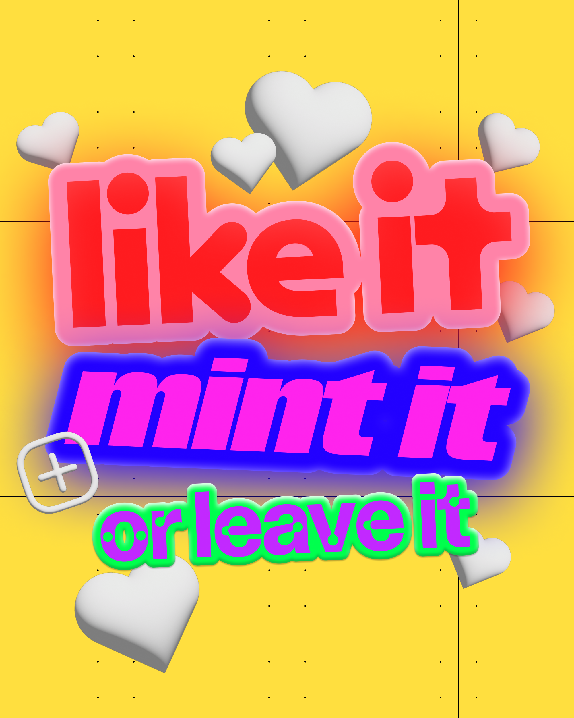 like it, mint it, or leave it.