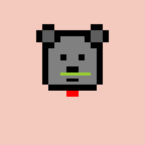 Pixel Bear #55899