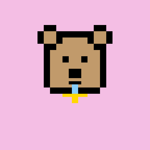 Pixel Bear #78189