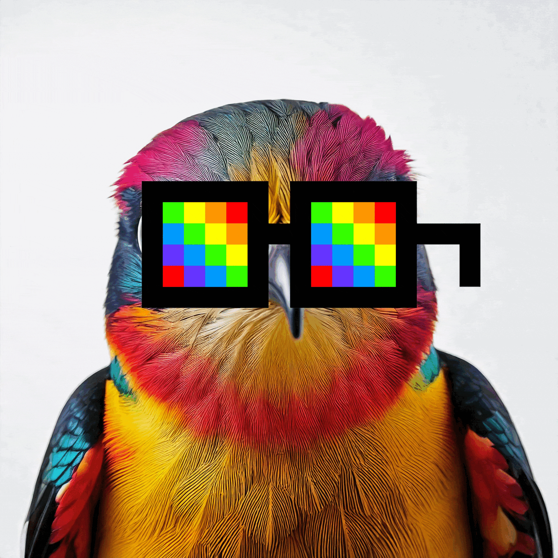 Rainbow Nyaouns Birb