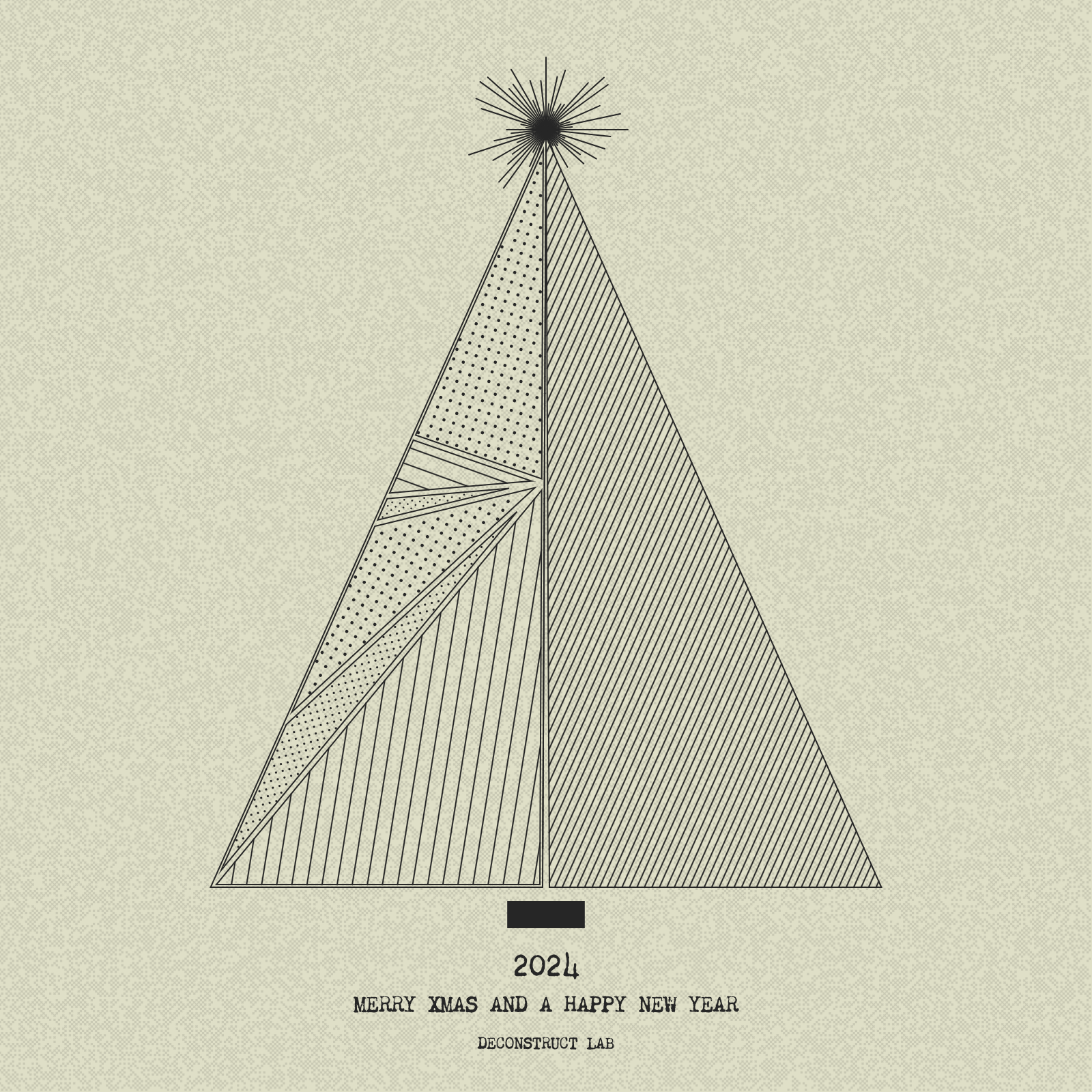 Have Yourself a Merry Little Geometric Tree #185