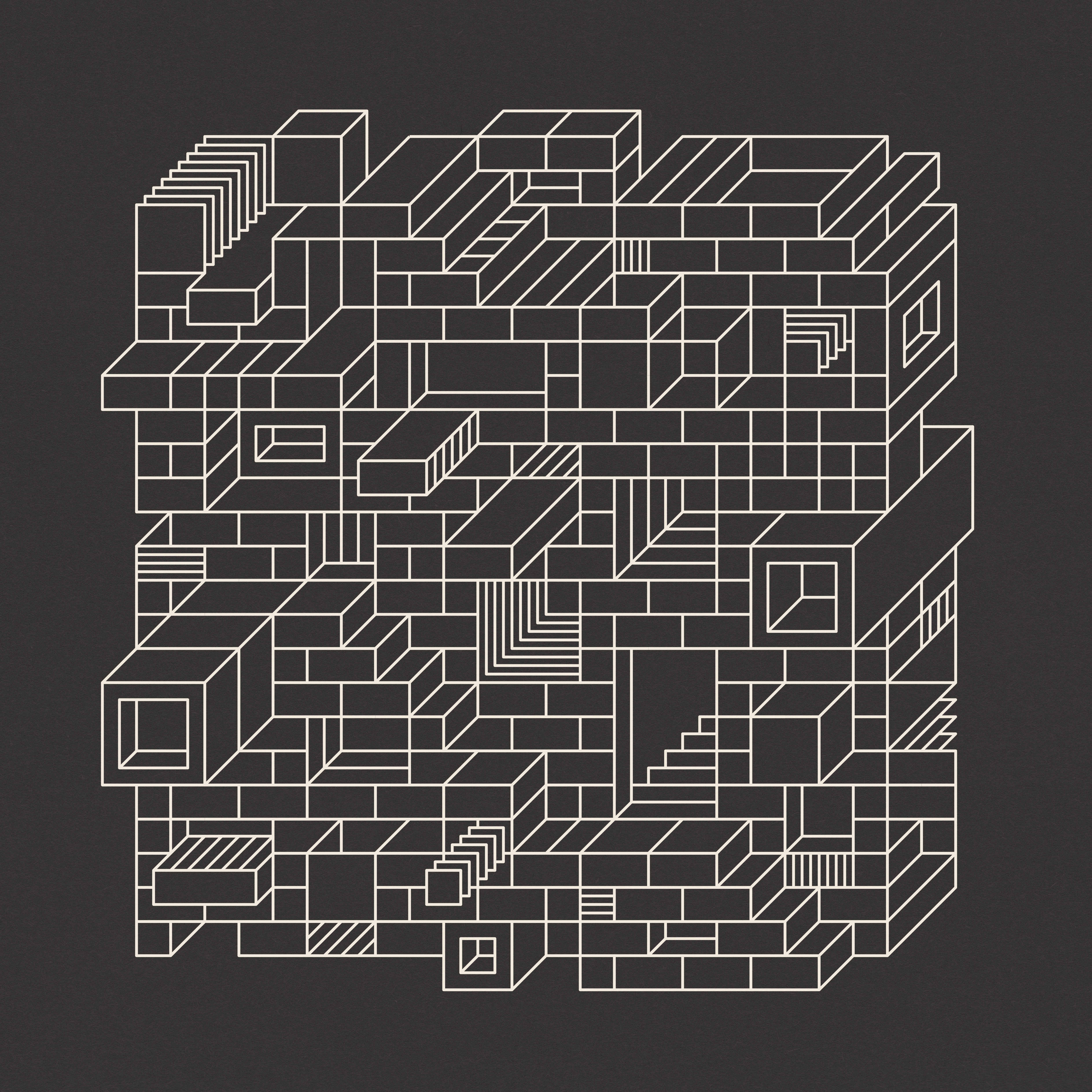 Mental Block #6 - linework
