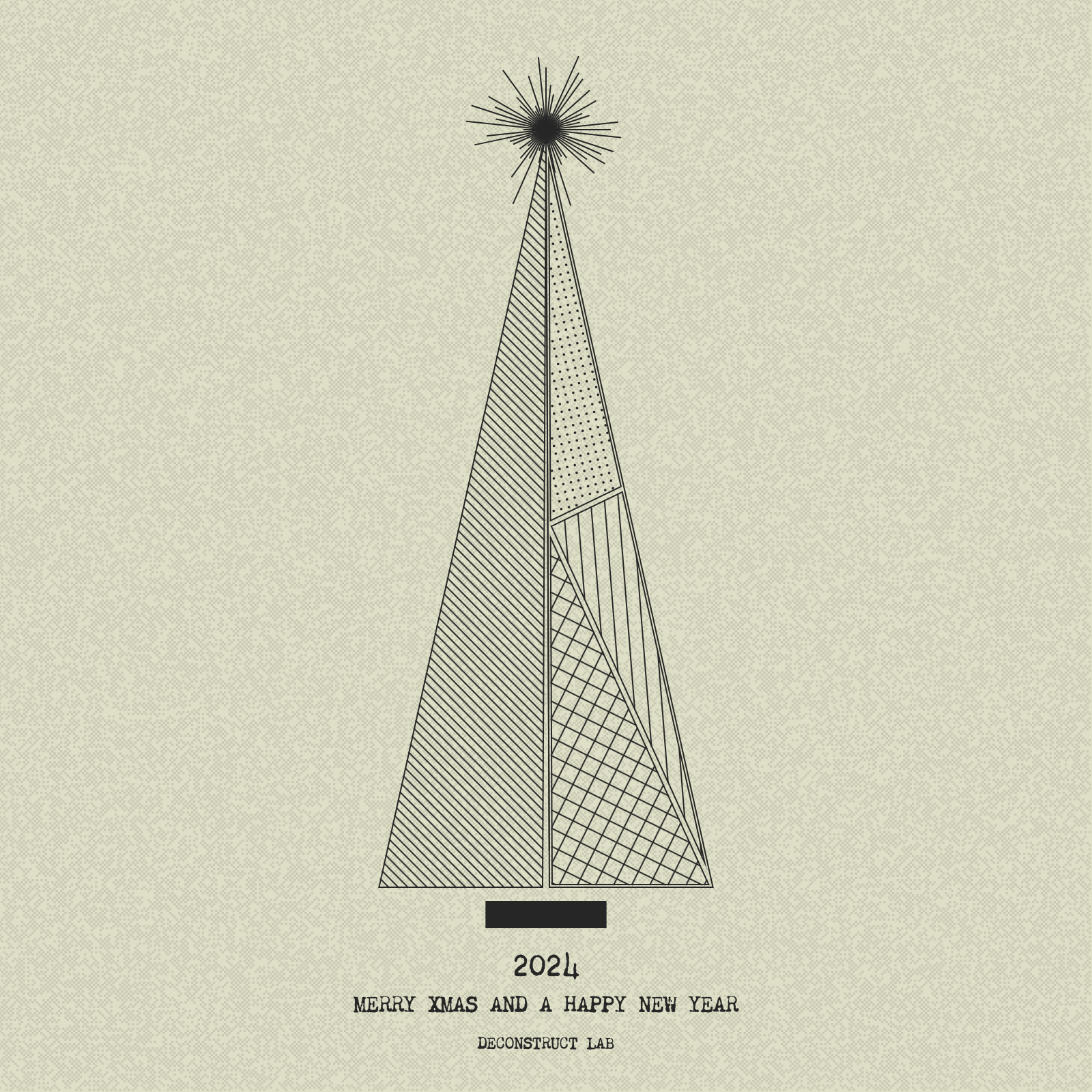 Have Yourself a Merry Little Geometric Tree #186