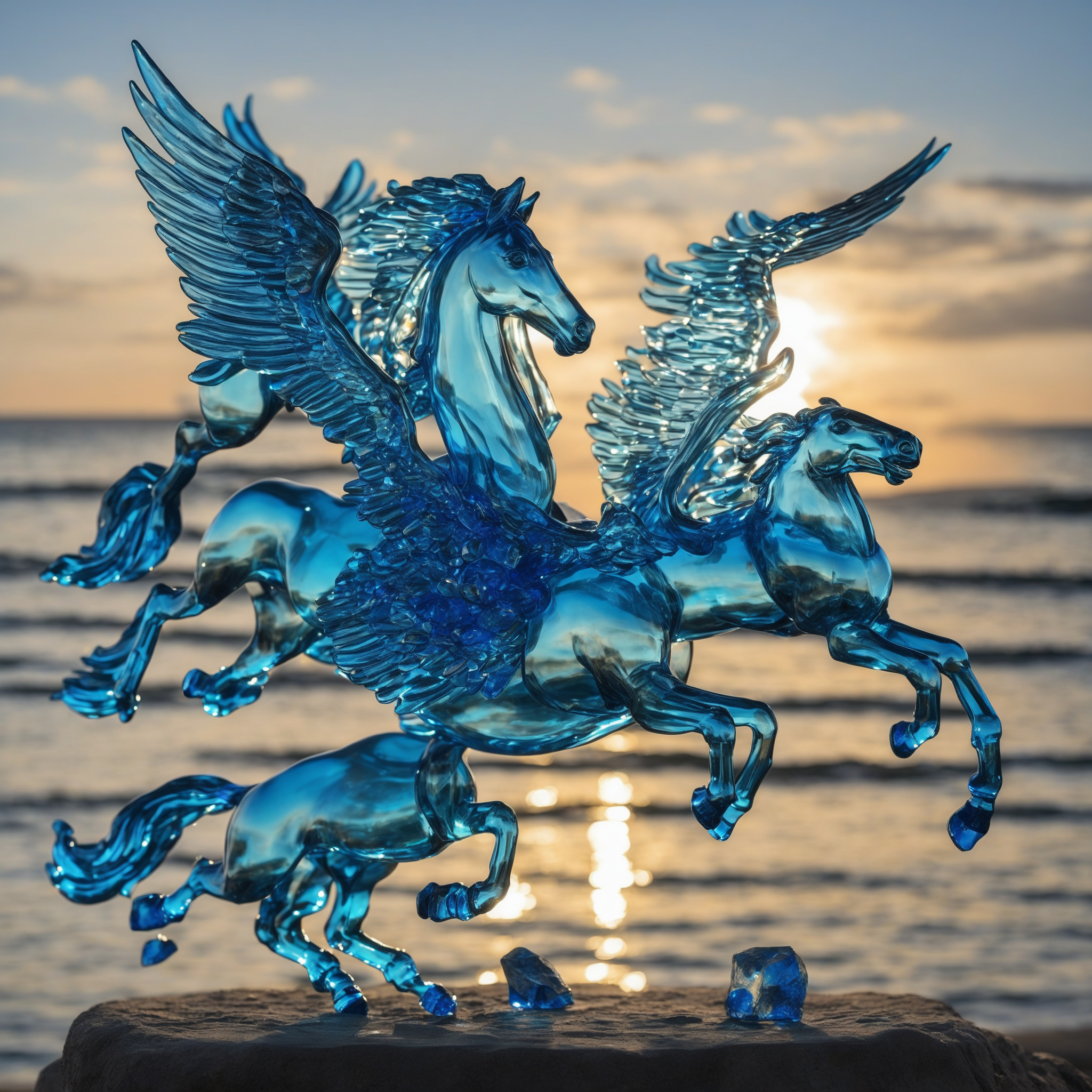 Base Pegasus Sculpture #1