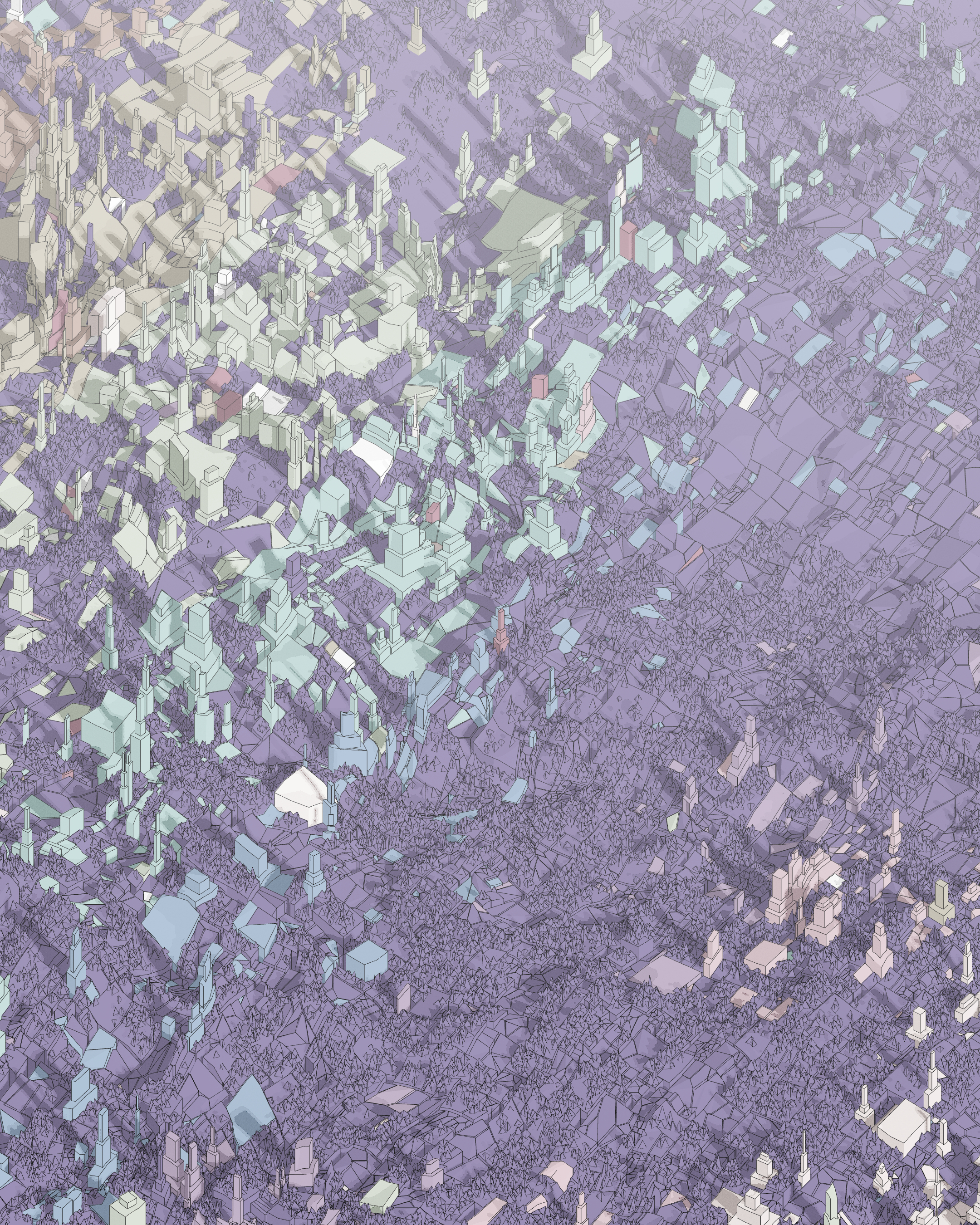 Purple land