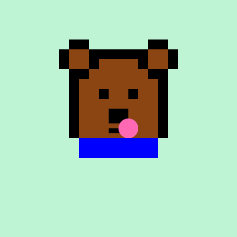 Pixel Bear #30465