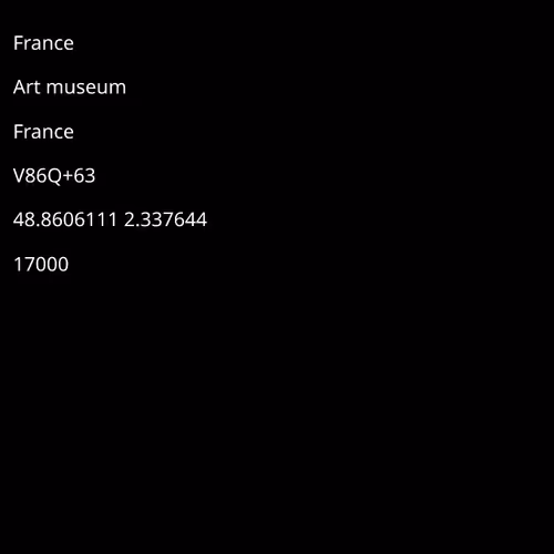 Fan of Louvre Museum