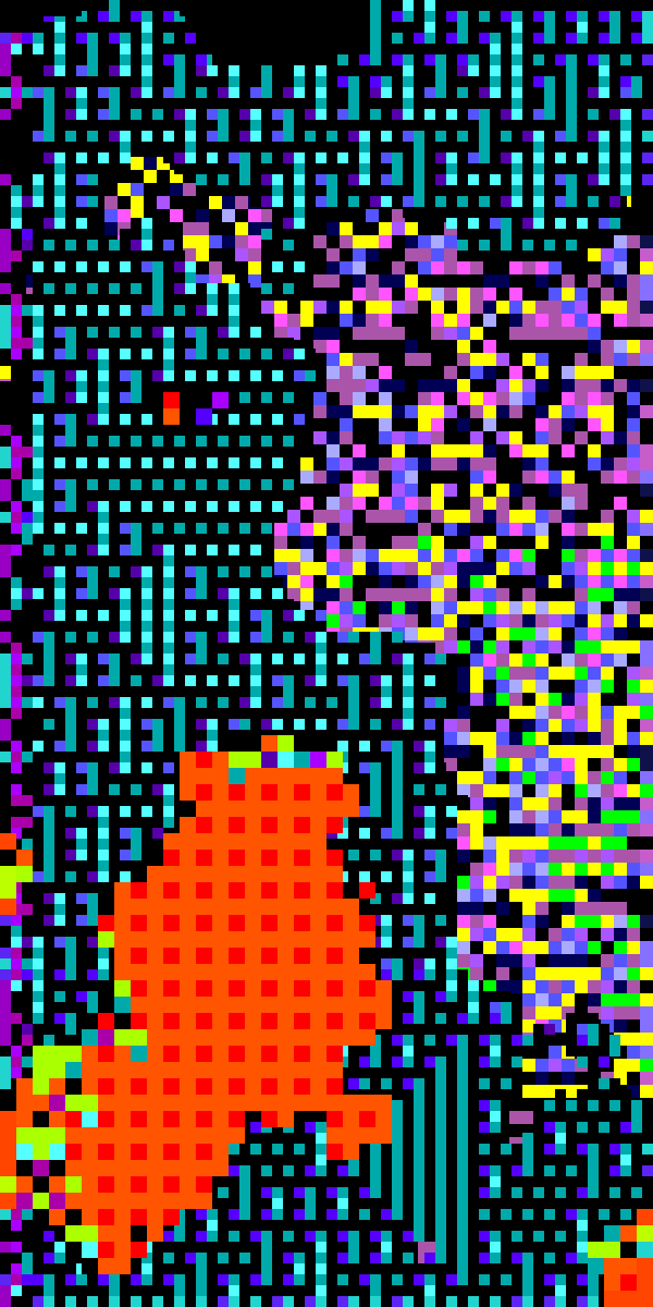 Cellular AutoMaTta #0058