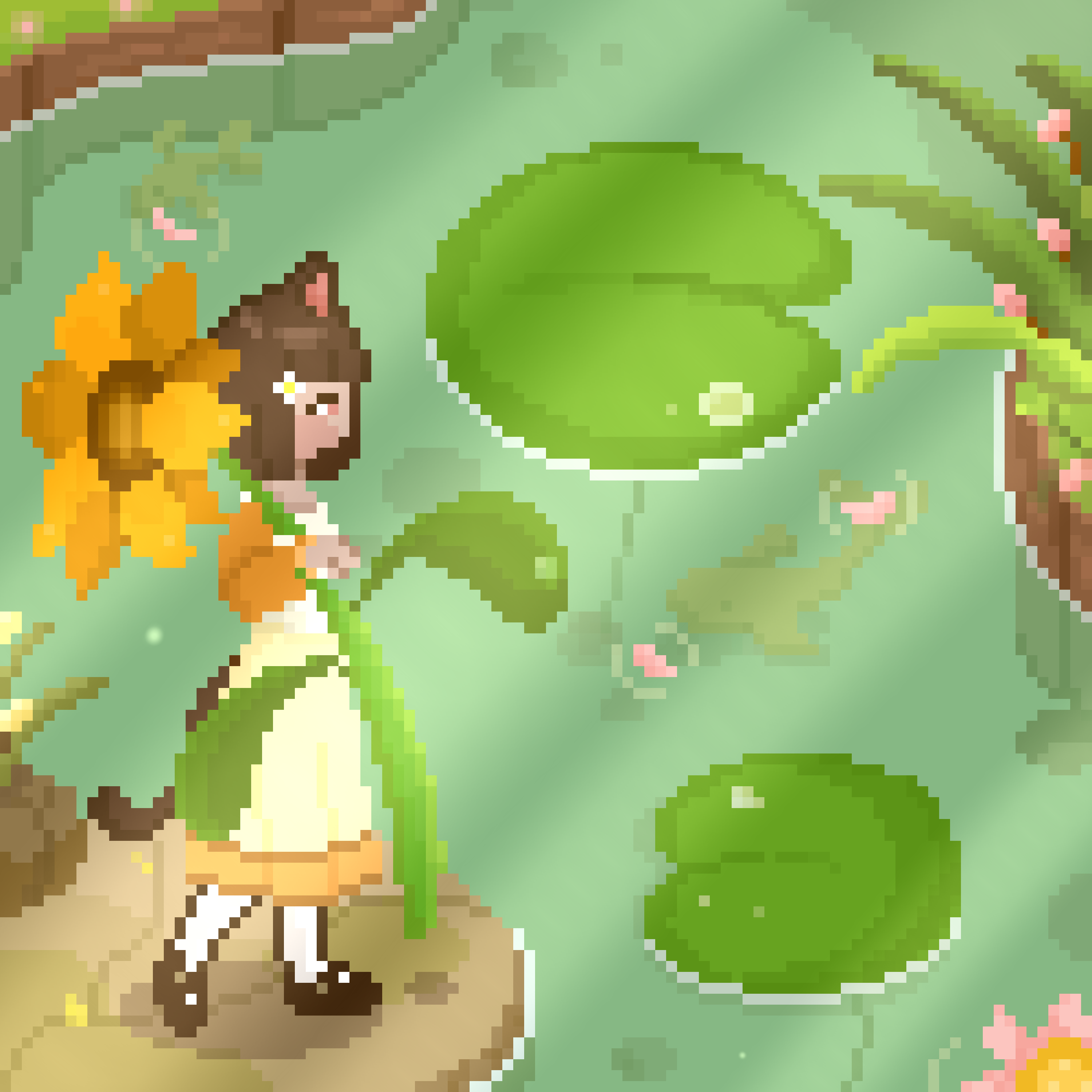 Sunflower girl 