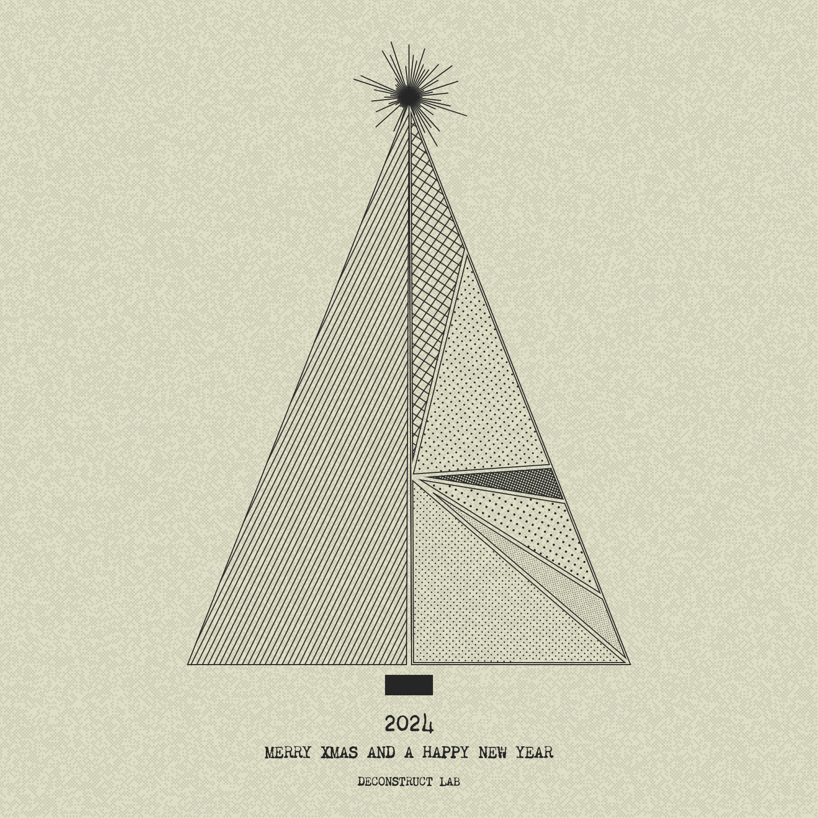 Have Yourself a Merry Little Geometric Tree #209
