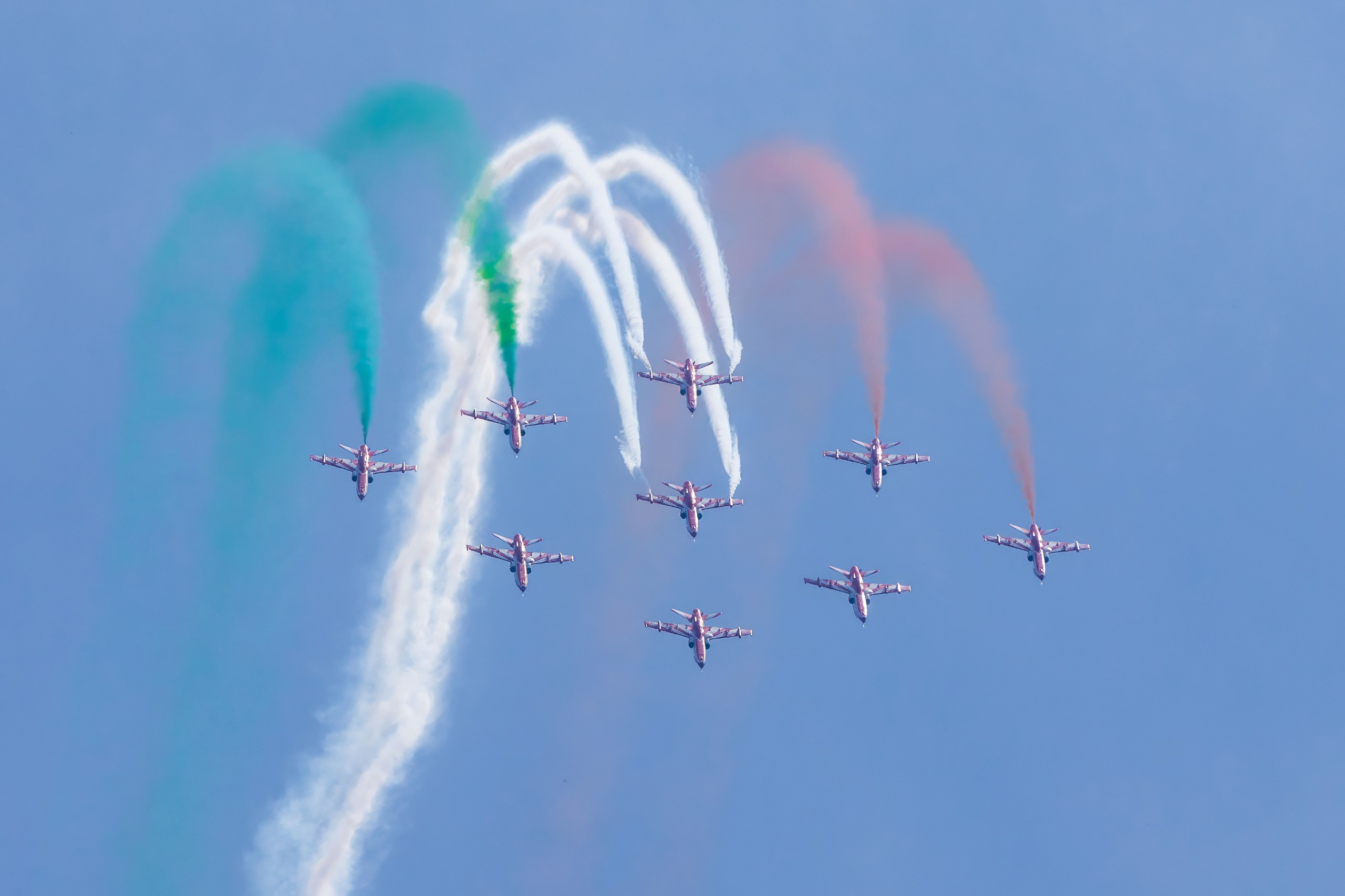 Colours in the sky