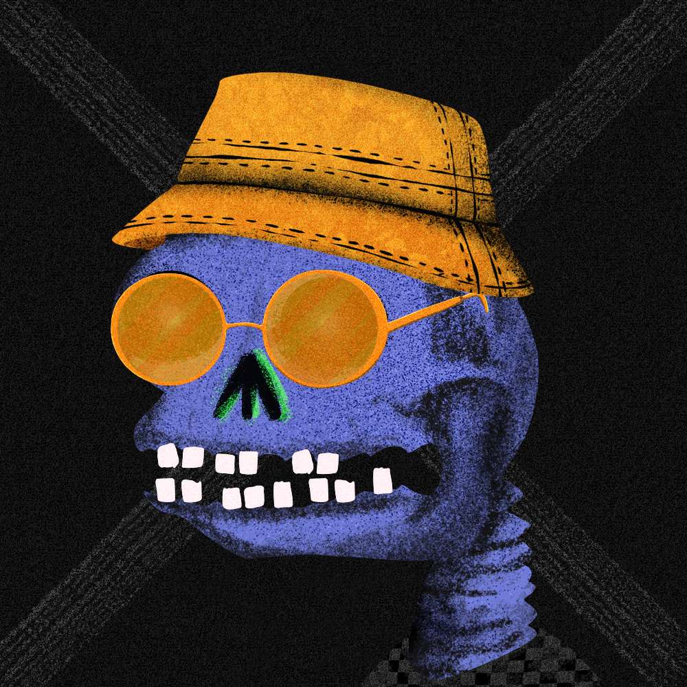 Skull P3P3 #2534