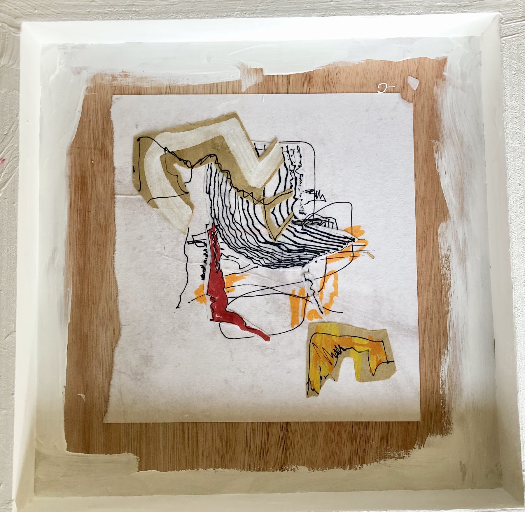 NEW COLLAGE, GLUE STILL WET
