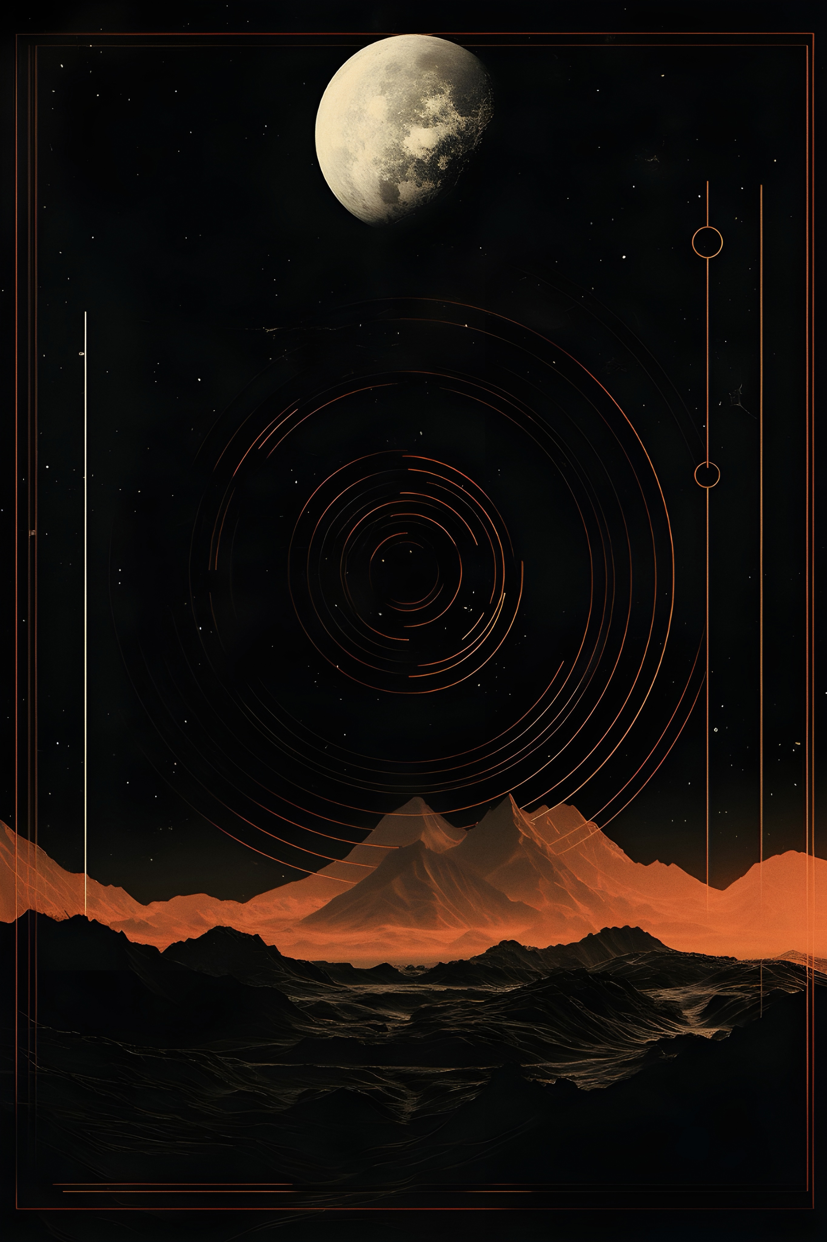 Whispers of the Moonlit Ridge