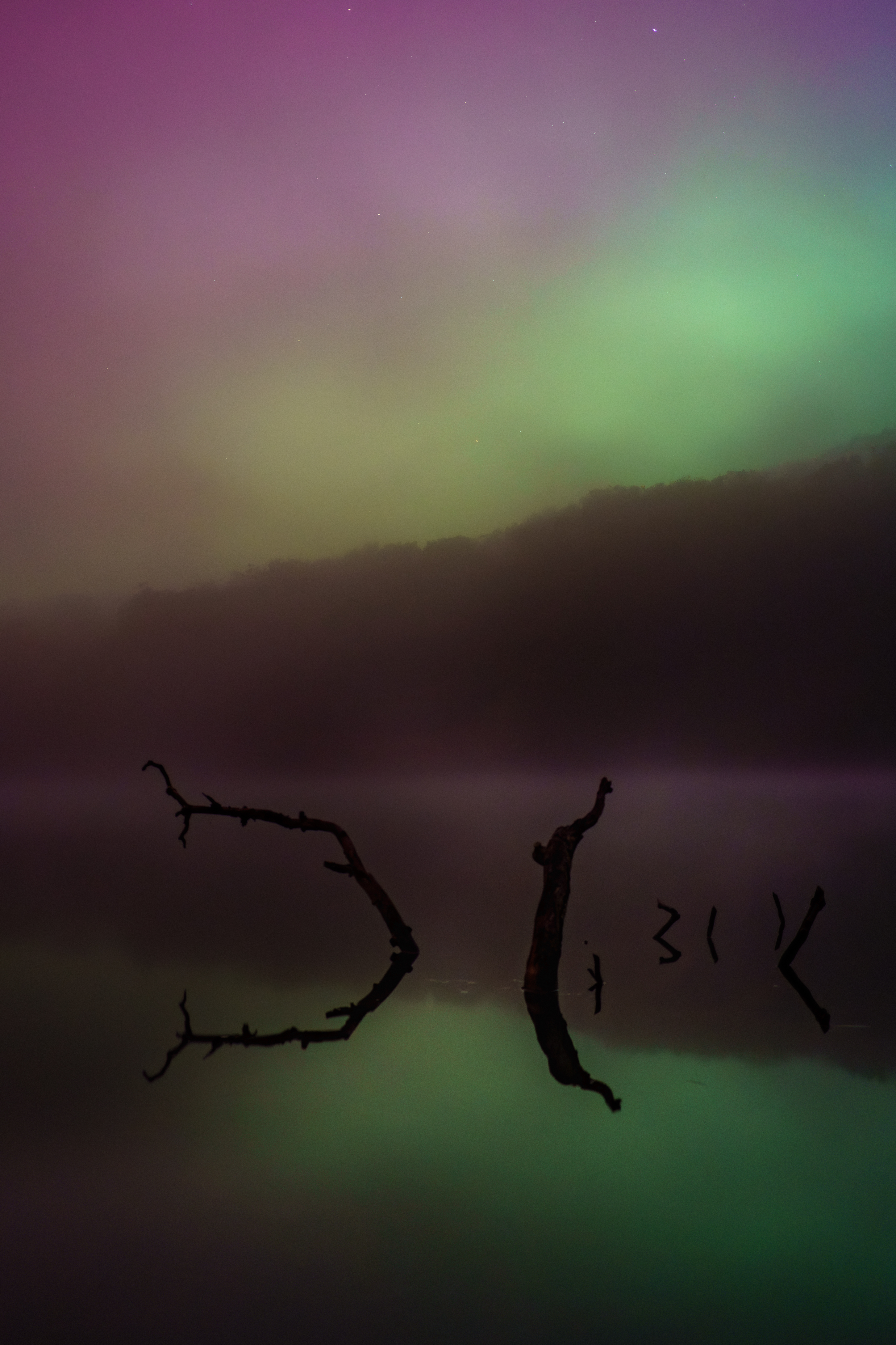The sky dared to paint...