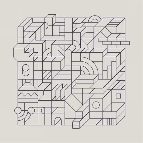 Mental Block #10 - linework