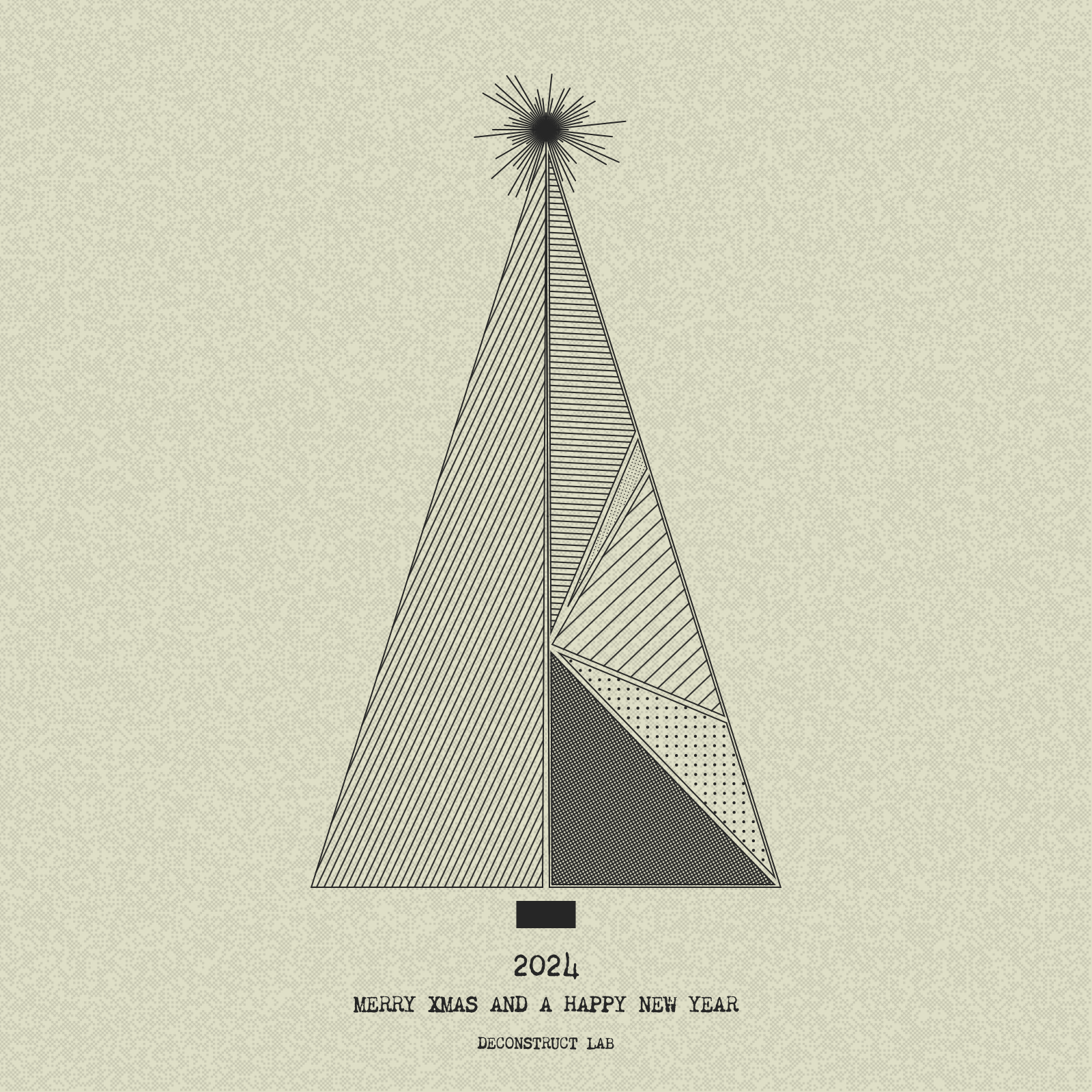 Have Yourself a Merry Little Geometric Tree #181