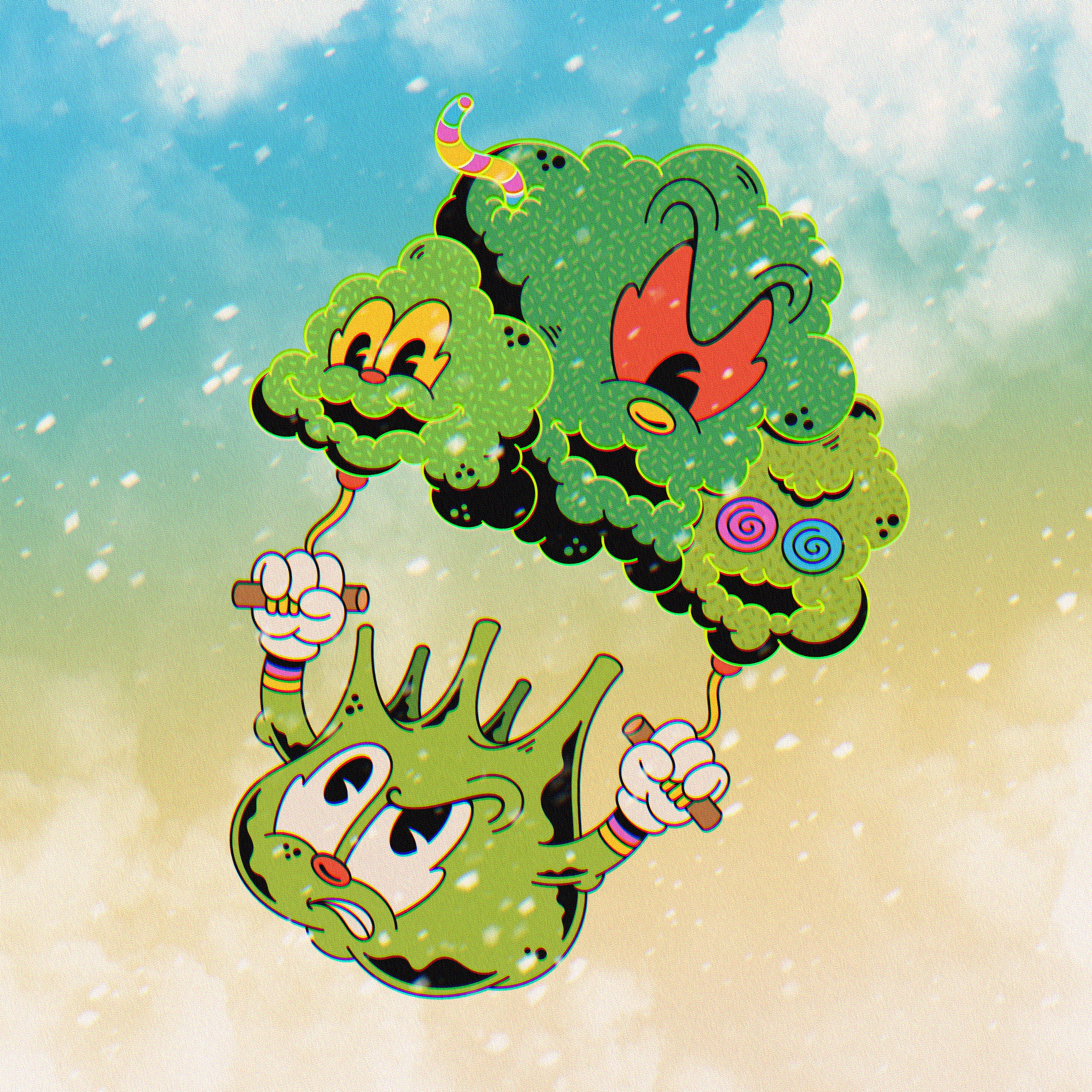 Broccoli in the Sky