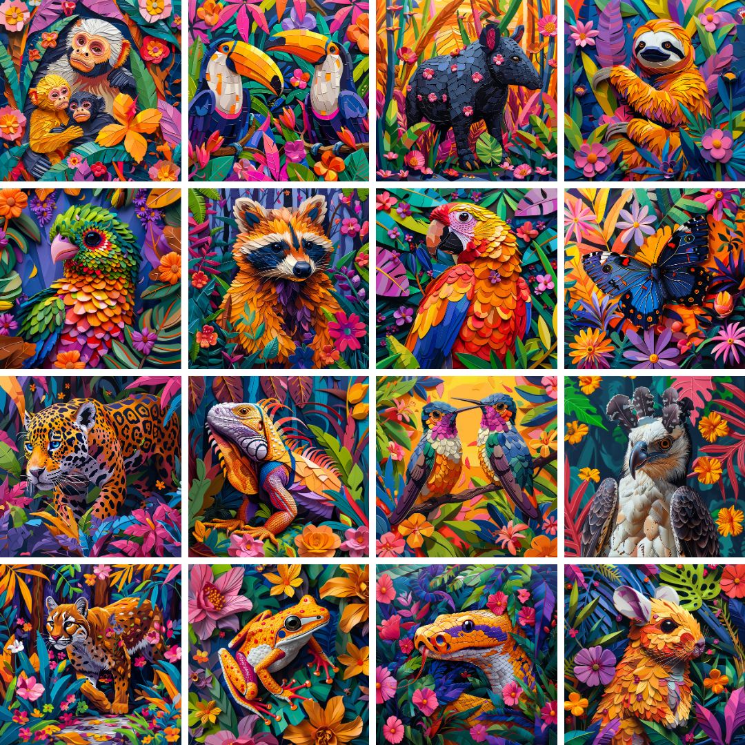 Rainforest Dwellers Lineup #17