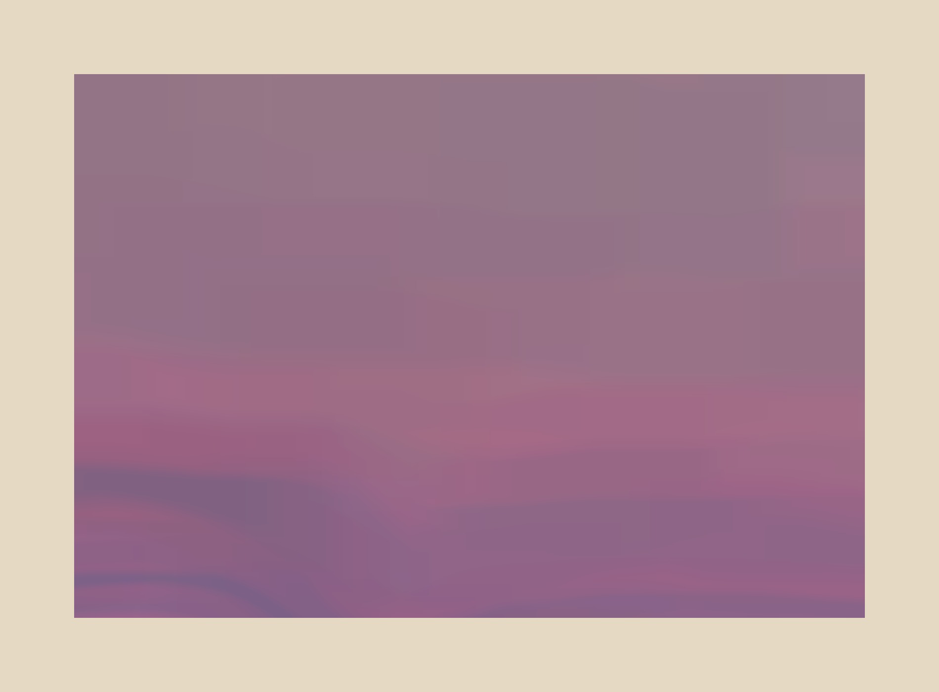 pink sunset sky