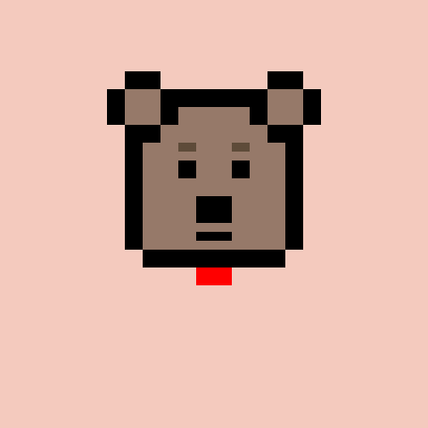 Pixel Bear #17678