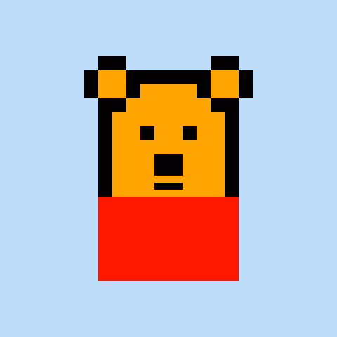 Pixel Bear #51031