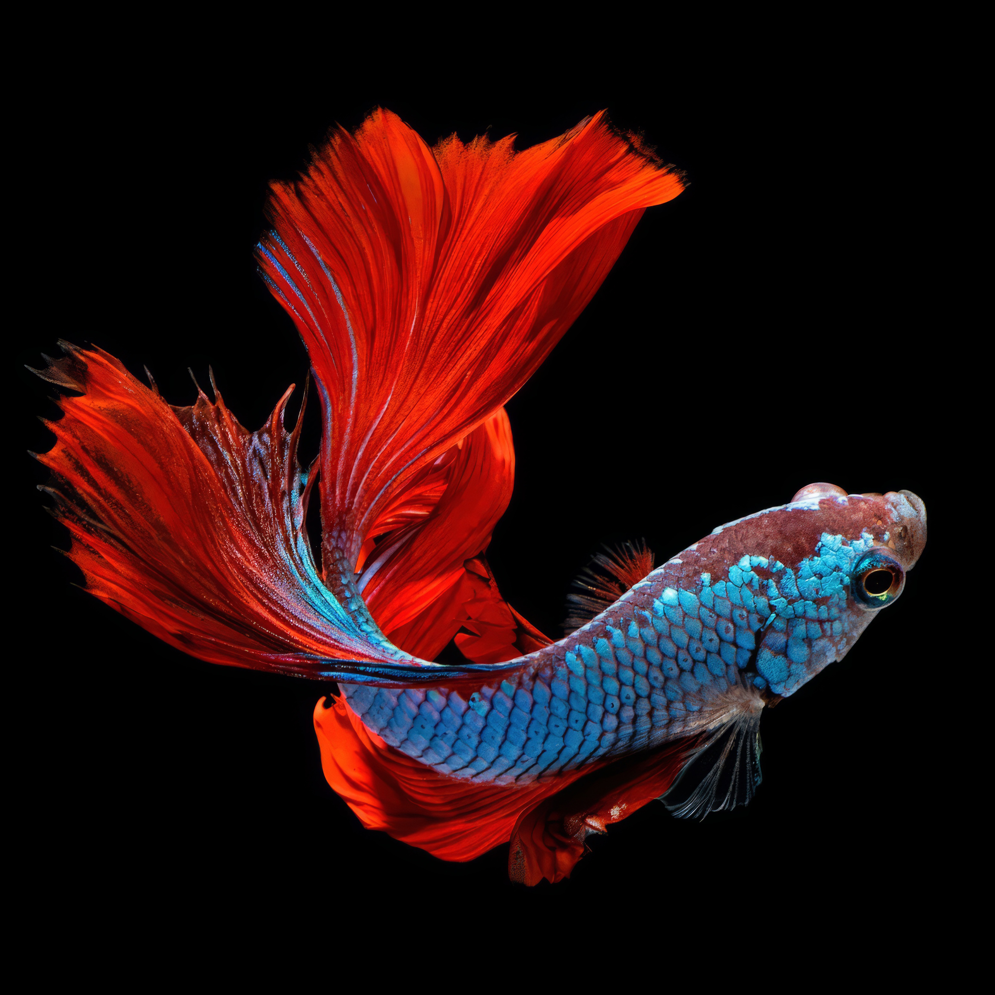 Red Dragon Betta
