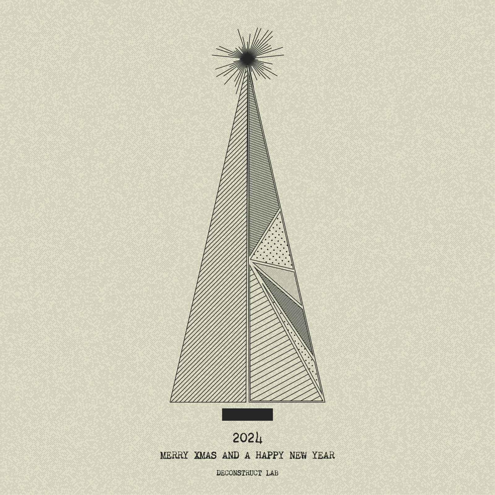 Have Yourself a Merry Little Geometric Tree #201