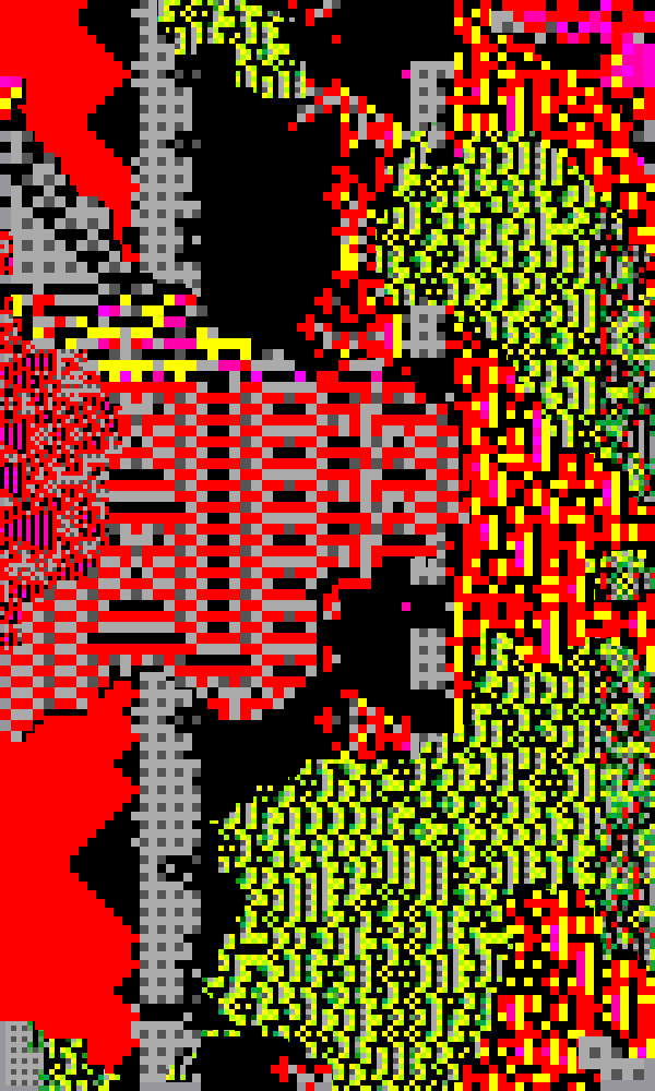 Cellular AutoMatta #189