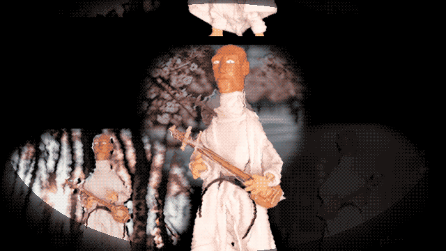Shamisen guitar forest