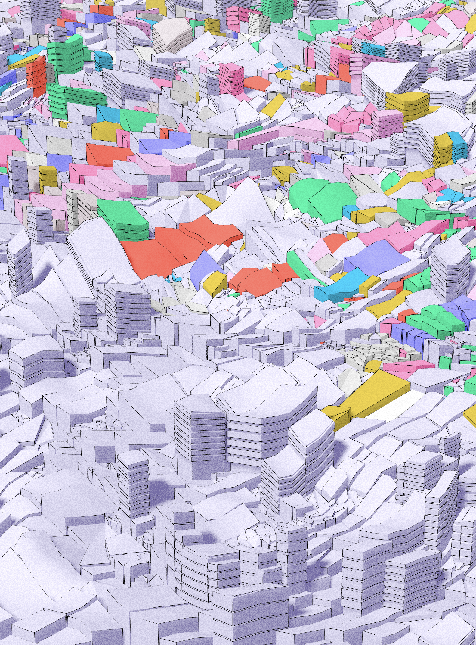 Brutalist nature