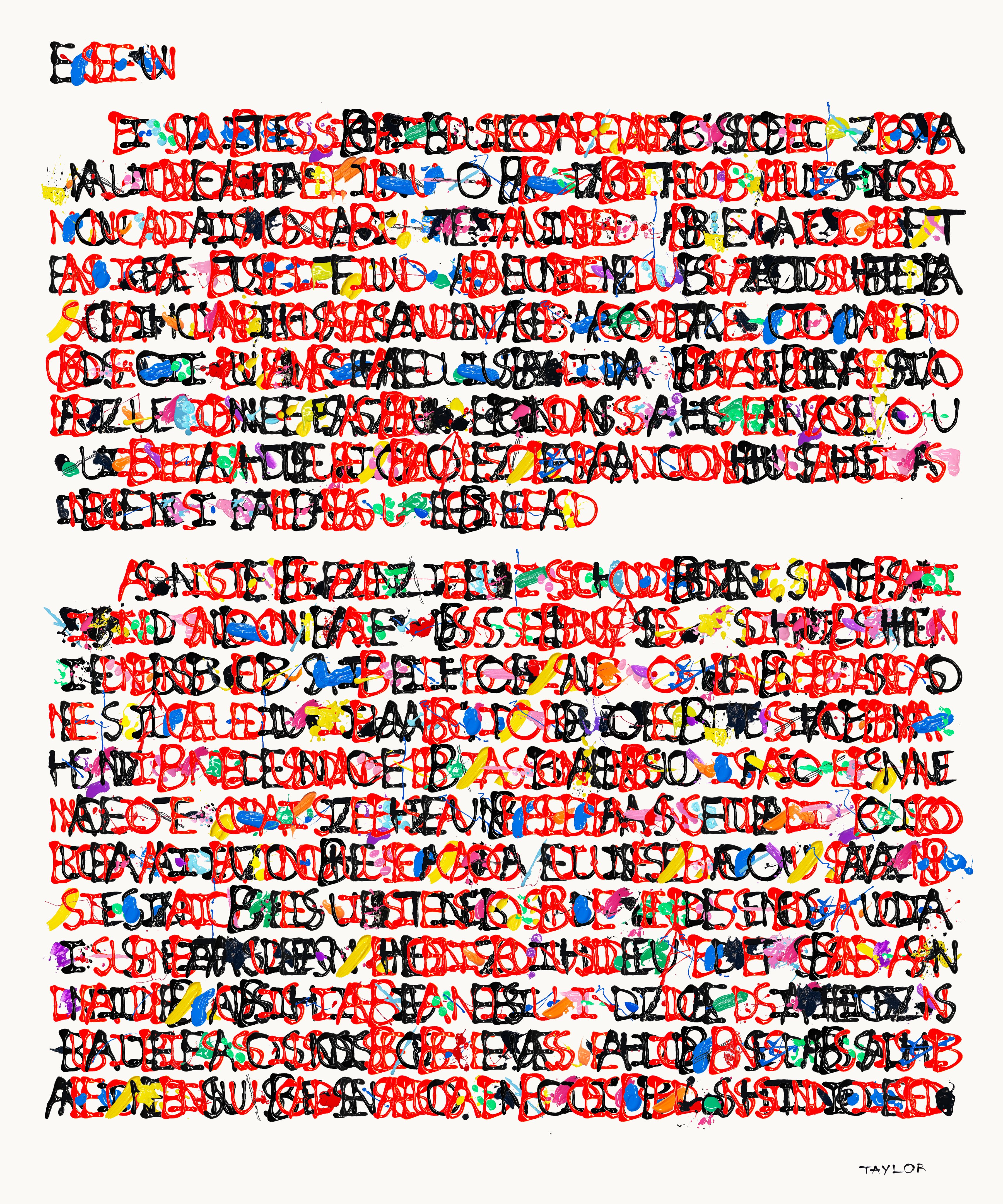 painted you a letter