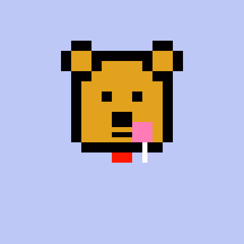 Pixel Bear #15632