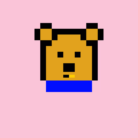 Pixel Bear #19844