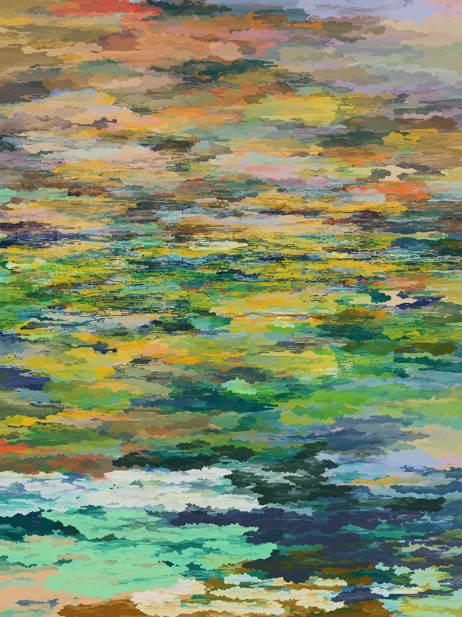 the marsh