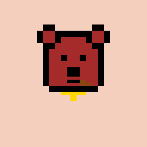 Pixel Bear #14105
