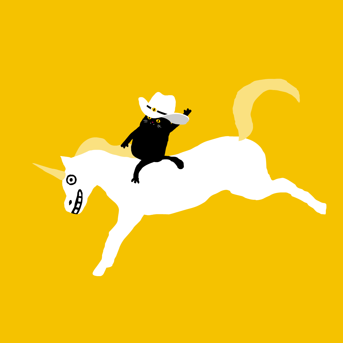 Rodeo Ride On Yellow