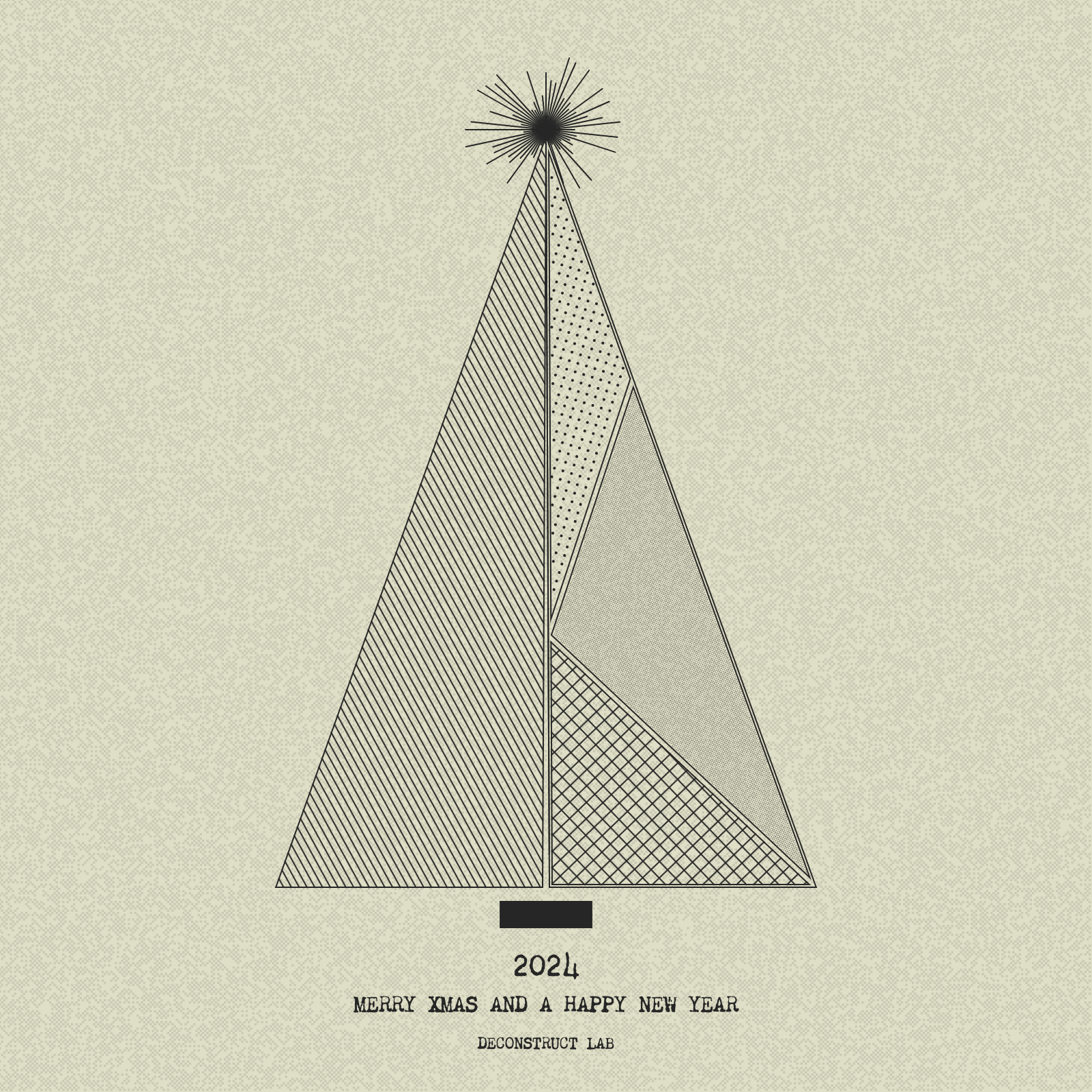 Have Yourself a Merry Little Geometric Tree #200