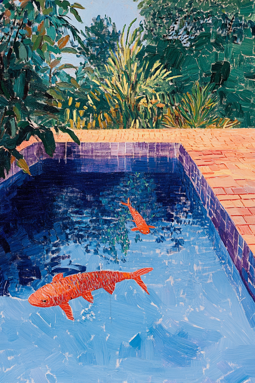Koi Fish Pond
