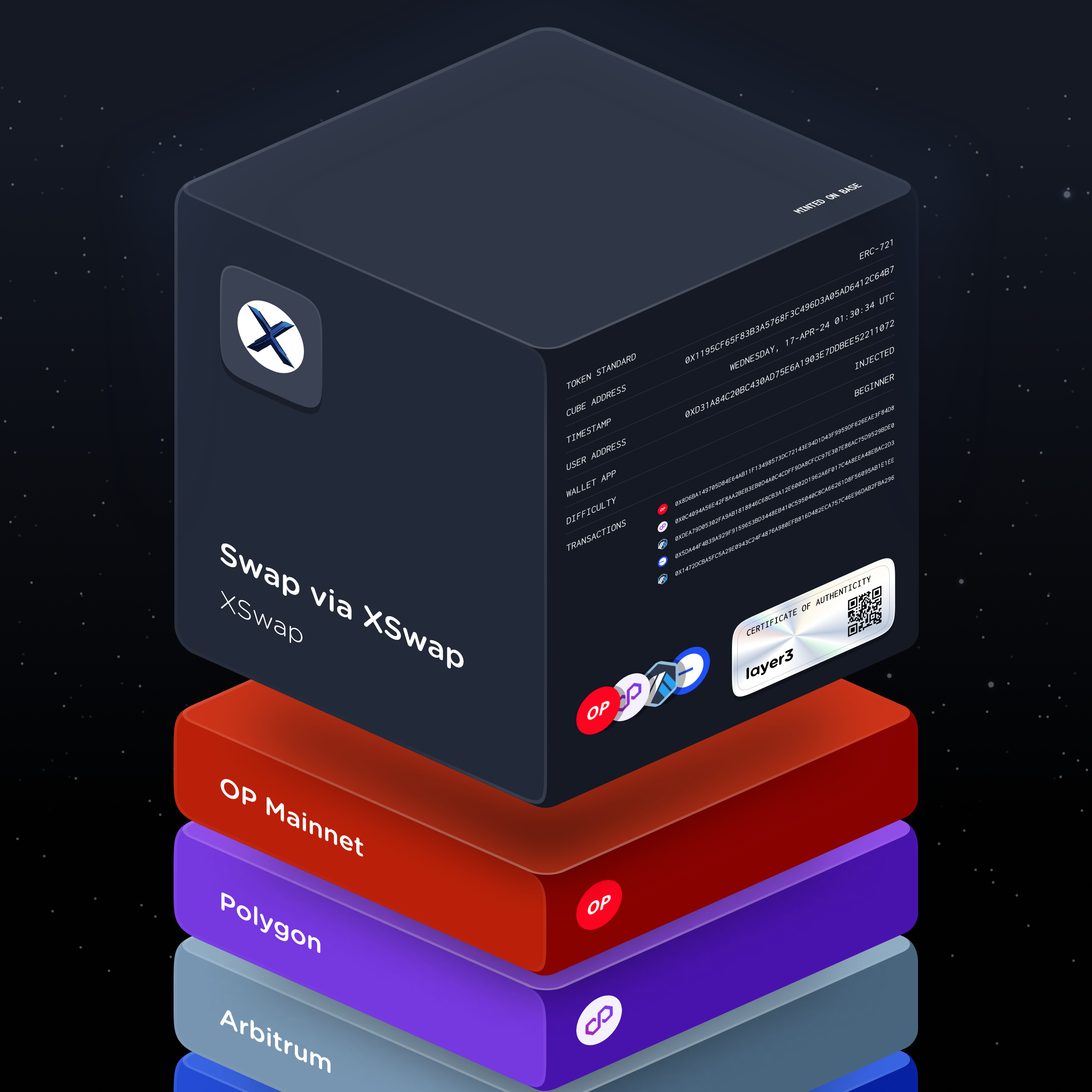 Swap via XSwap