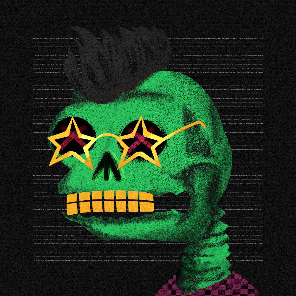 Skull P3P3 #2532