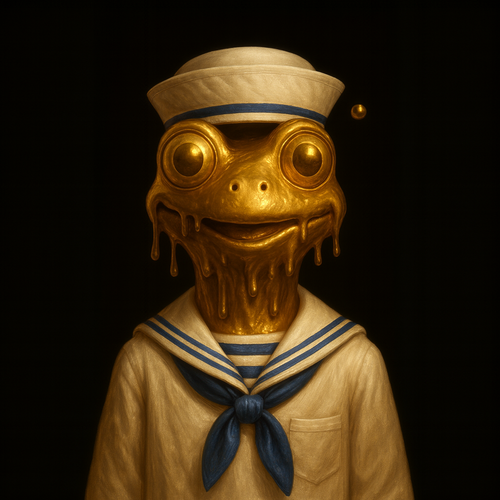 Golden Sailor Frog