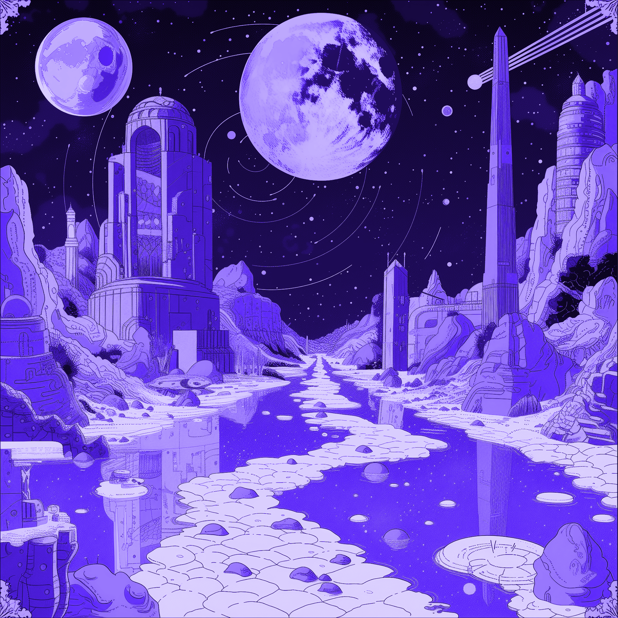 Milky way boulevard
