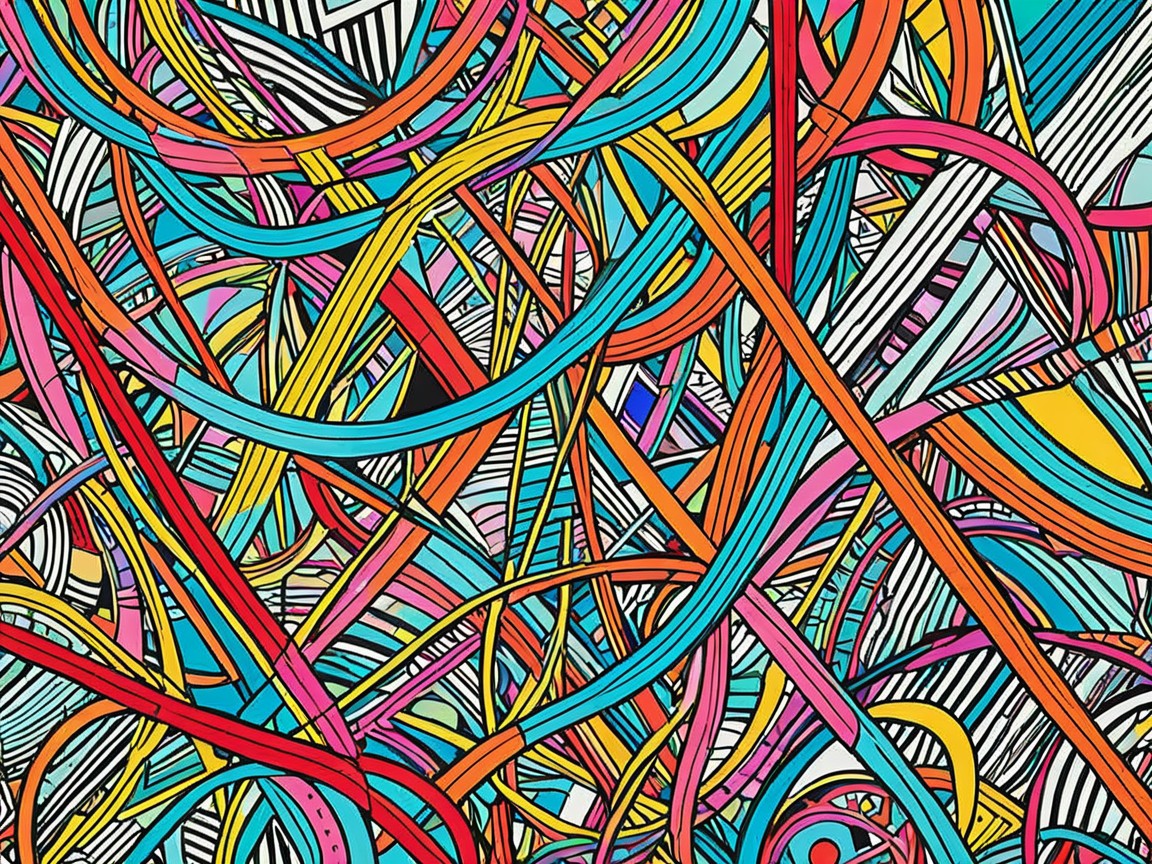 Chaos in color: Intertwined