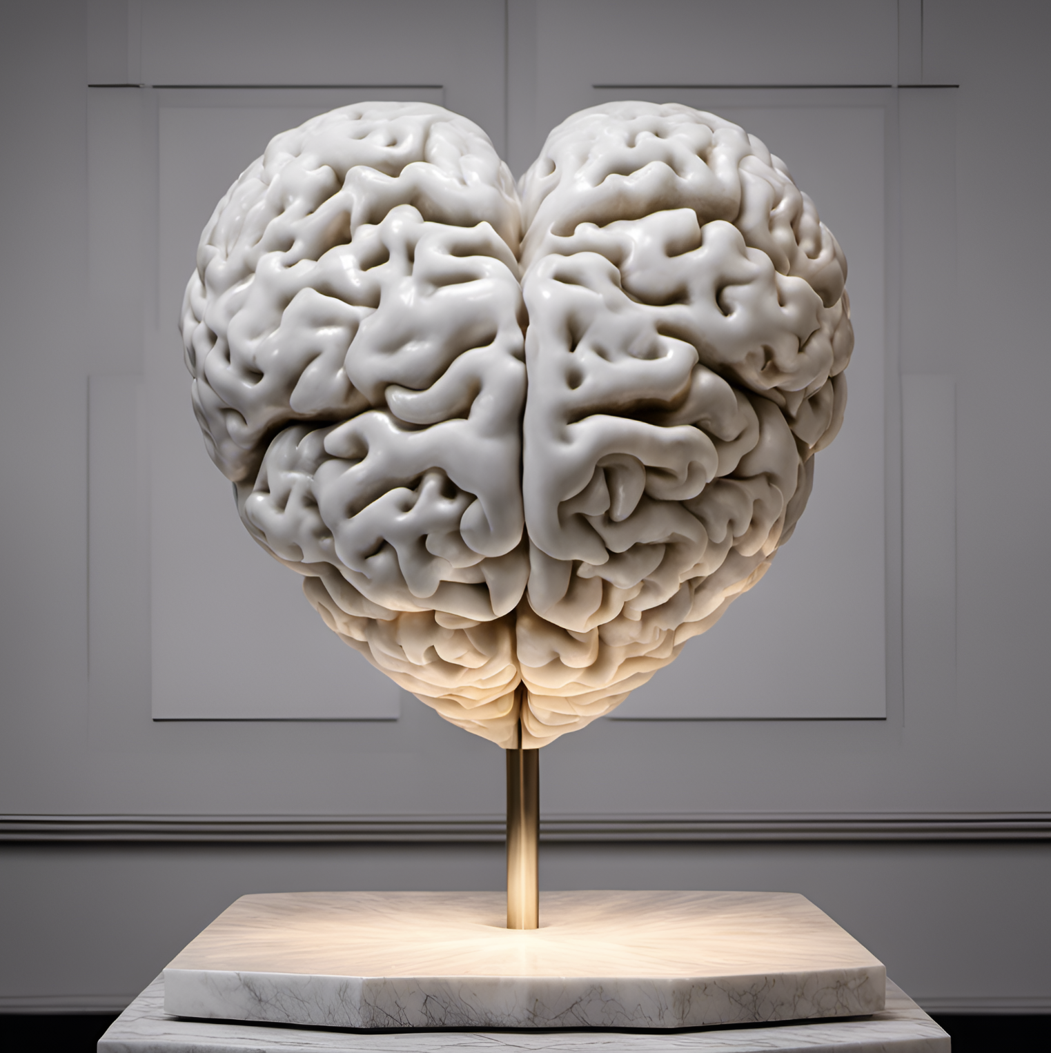 My brain has crawled halfway to my heart