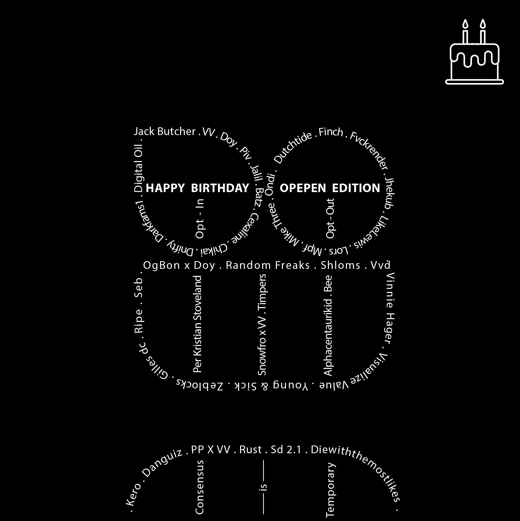 Opepen Anniversary