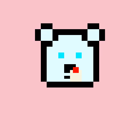 Pixel Bear #52758