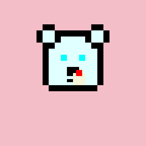 Pixel Bear #52758